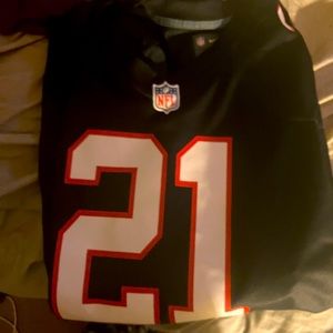 Deion Sanders jersey in good condition
